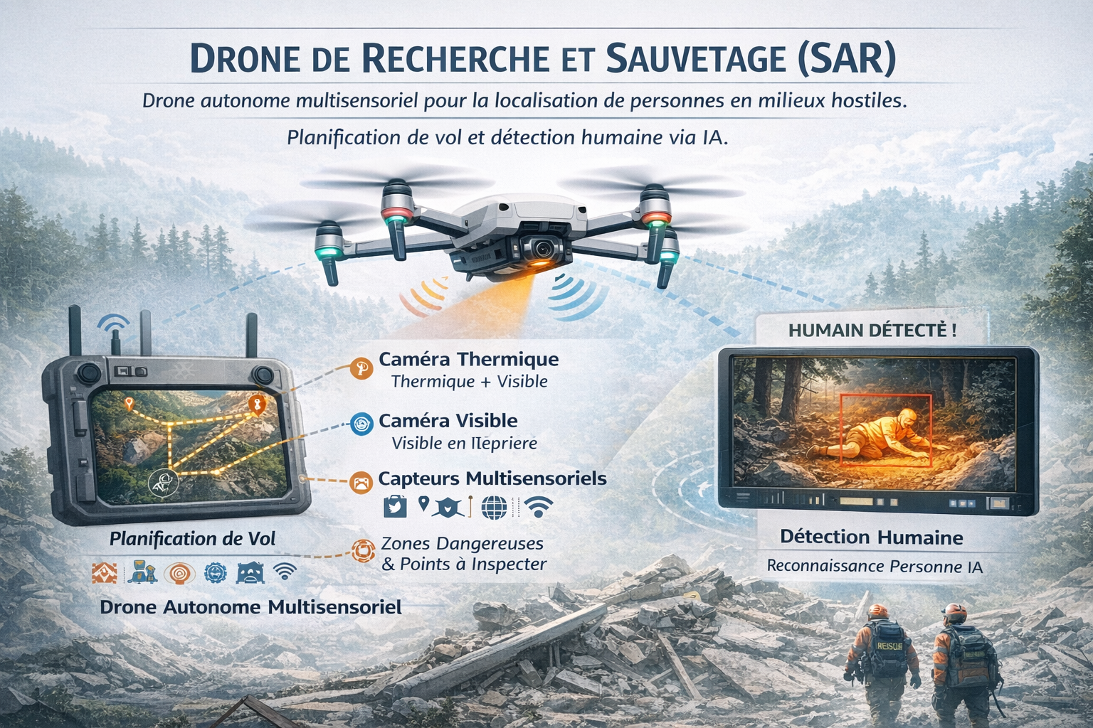 Drone de Sauvetage